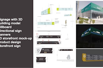design custom signage, storefront signs, and business boards