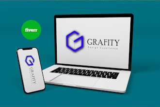 do unique abstract and minimalist logo design