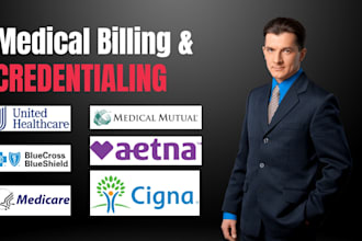 handle medical billing, credentialing, contracting, enrollment