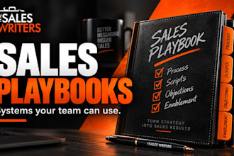 build a custom sales playbook for your sales team