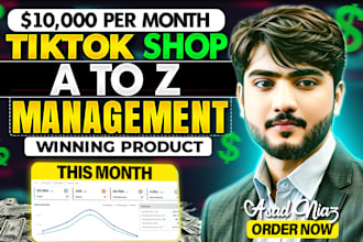 set up tiktok shop dropshipping with product hunting,listing, and automation