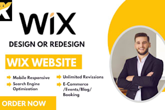 wix website design redesign wix website wix booking figma to wix wix ecommerce