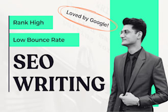 write SEO blog posts and articles for your website