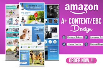 design amazon listing images, a plus content design, ebc graphic design