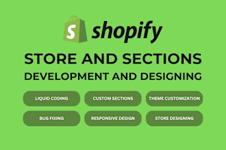 be your shopify liquid developer