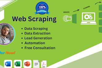do web scraping, crawling and data mining in 6 hours