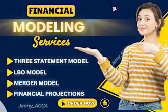 provide top notch financial model, lbo model, merger and acquisition model