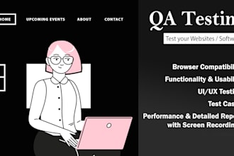 professionally QA your website, webapp or game with report