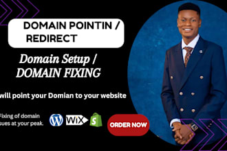 point your domain to shopify, wix, weebly squarespace, mailchimp, connect domain