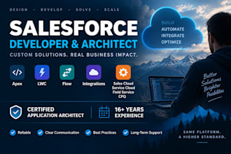 develop, fix, or improve your salesforce solution