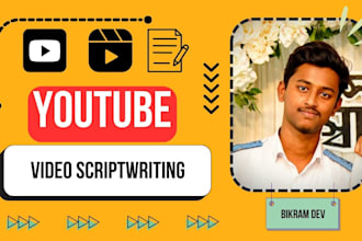 deliver exceptional professional youtube scripts