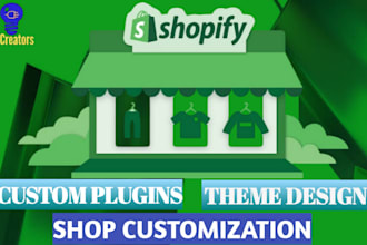 shopify store customization or bug fixing