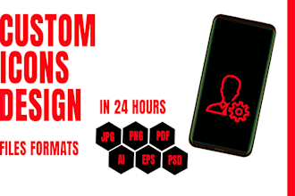 design custom, favicon, flat and app icon