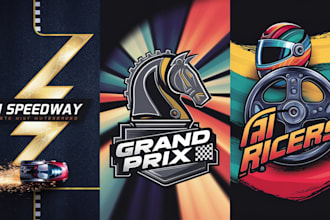 design automotive and racing logo
