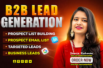do b2b lead generation for targeted b2b leads, business leads and linkedin leads