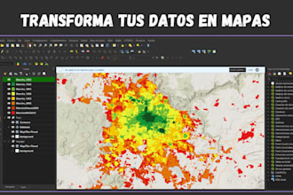 create thematic maps on qgis with geospatial data