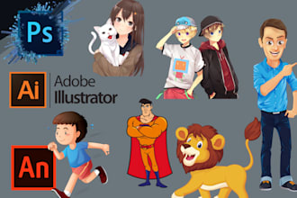 create stunning 2d character designs and animations