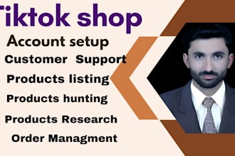 do tik tok shop setup, tiktok shop management and influencer