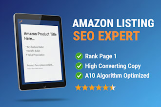 optimize amazon listing with a10 SEO and helium10