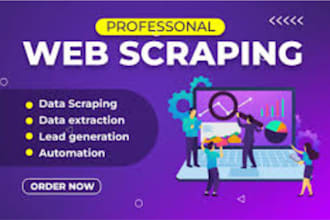 expert web scraping, data mining, extraction and preparation with python