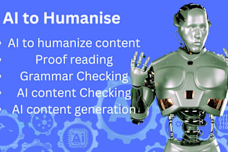 rewrite ai content to human content