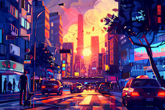 create custom isometric building or city for map, game