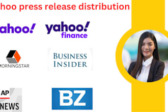 do yahoo finance press release distribution