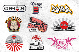 make cartoon logo design any clothes you