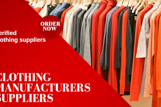 find clothing manufacturer, suppliers, wholesaler, distributor in UK, USA