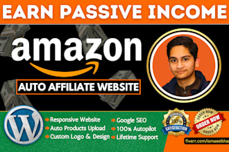 create amazon autopilot website or amazon autopilot store for passive income