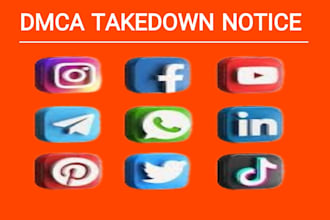 remove defamatory false content tiktok fb ig twitter yt reddit under dmca