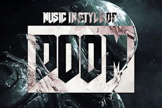 create a doom style argent metal music for your game