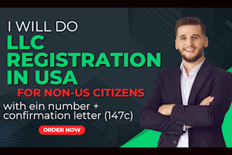 do US llc registration with ein number for US and non US resident