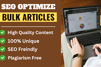 write bulk articles and blog posts with SEO