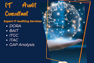 do IT auditing, itgc, itac, dora and bait testing