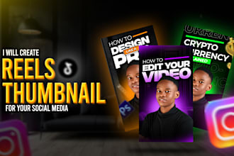 design instagram reel thumbnails in alex hormozi style for you
