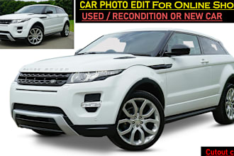 do  replacing backgrounds for automotive car  and vehicle images perfectly