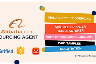 be your amazon virtual assistant and alibaba product sourcing expert