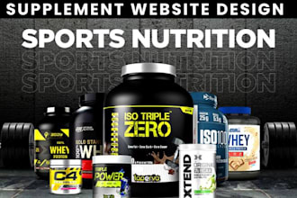 design supplement website nootropic peptide sarms store nutraceutical website