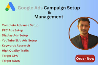 setup and management google ads adwords campaign