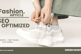 write lifestyle, fashion, or beauty articles and blog posts