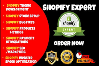 be your shopify expert in SEO, custom coding and shopify bug fixing, theme setup