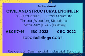do structural analysis calculation design your project