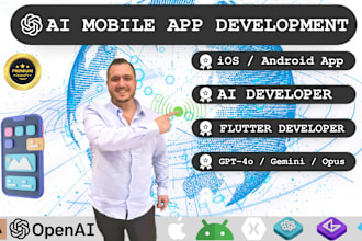 be programming ai app development in flutter or react native app creation