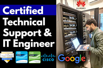 do remote support to fix tech issues, technical issues, IT, computer, laptop