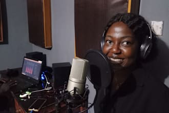 sing and record background vocals and harmony for your song