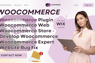 develop woocommerce and wix website plugin woocommerce store customization fix