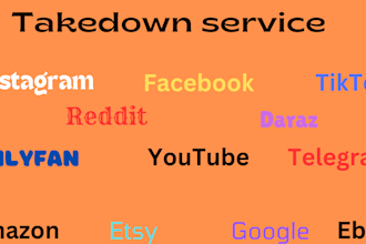submit content removal requests for facebook, instagram and google