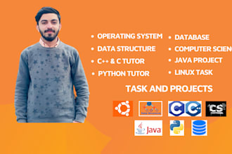 do operating system tasks and projects in c ,cpp, python