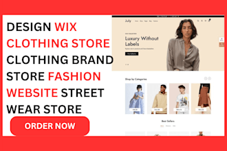 design wix clothing store clothing brand store fashion website streetwear store